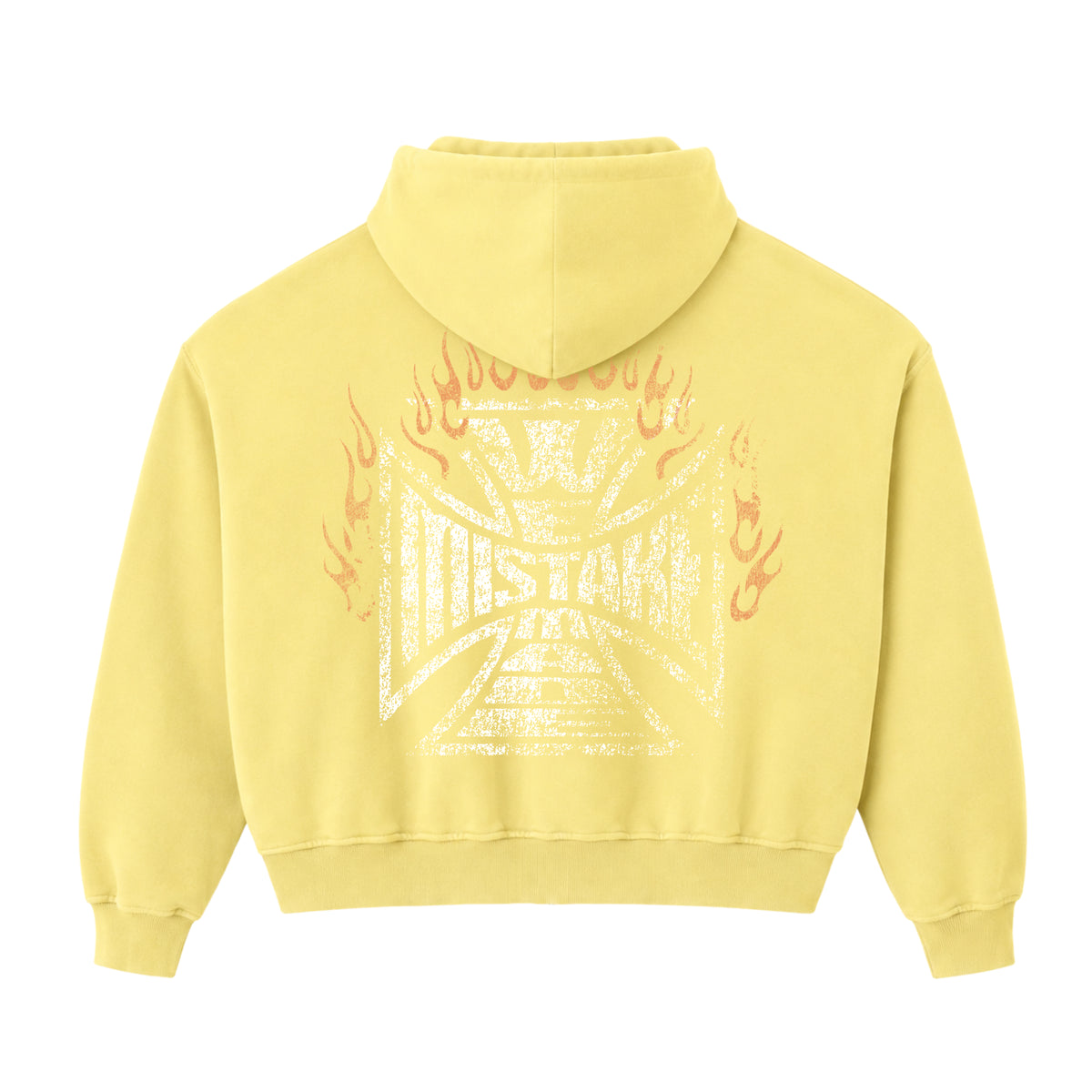 MISTAKEN FLEECE HOODIE (YELLOW)