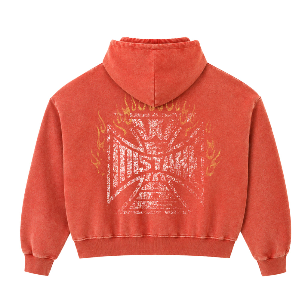 MISTAKEN FLEECE HOODIE (RED)
