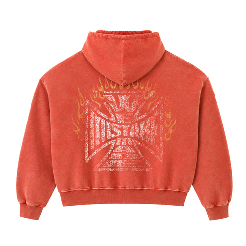 MISTAKEN FLEECE HOODIE (RED)
