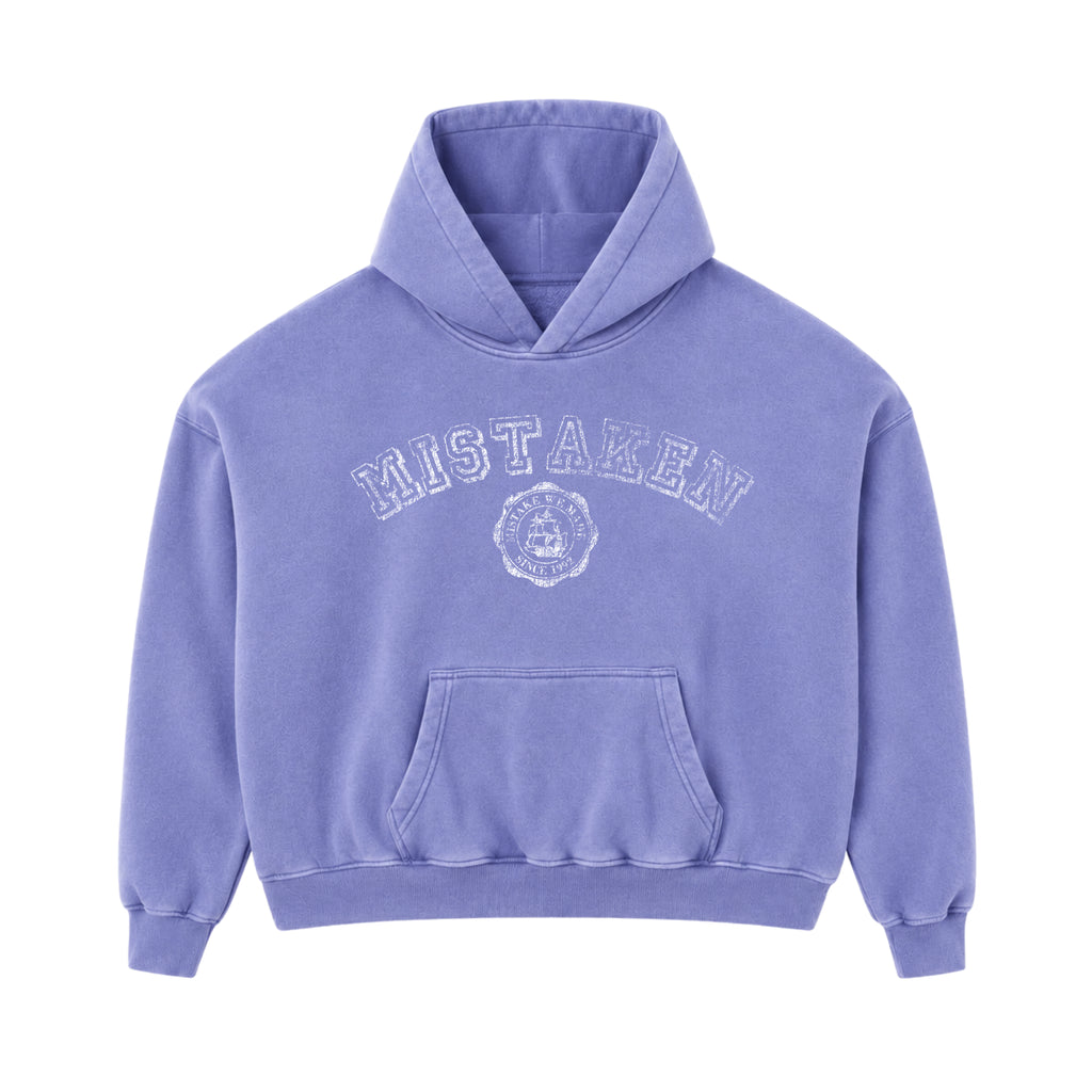 MISTAKEN FLEECE HOODIE (PURPLE)