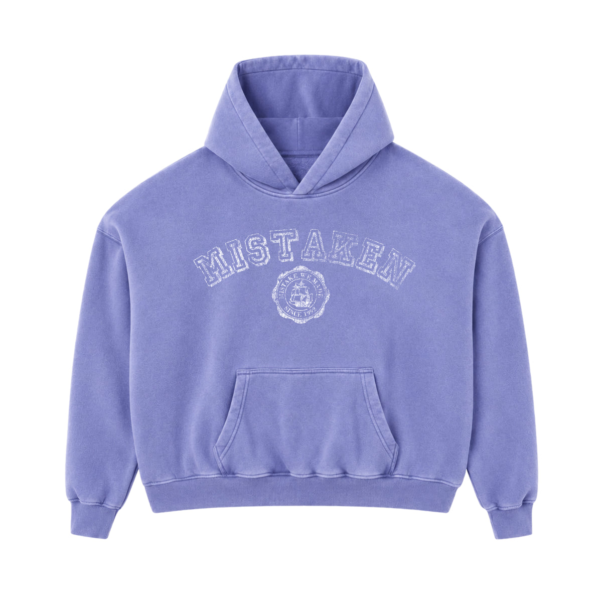 MISTAKEN FLEECE HOODIE (PURPLE)