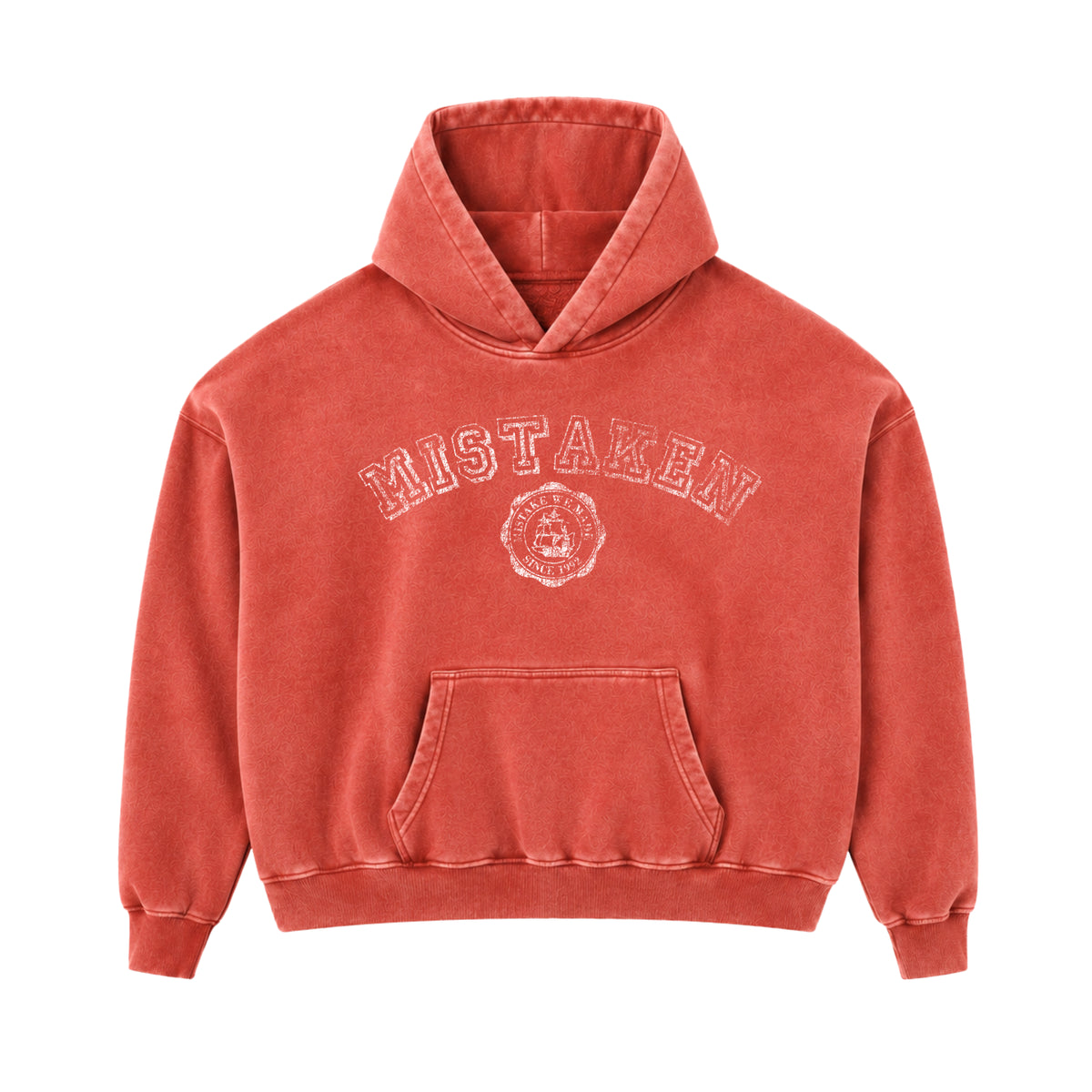 MISTAKEN FLEECE HOODIE (RED)